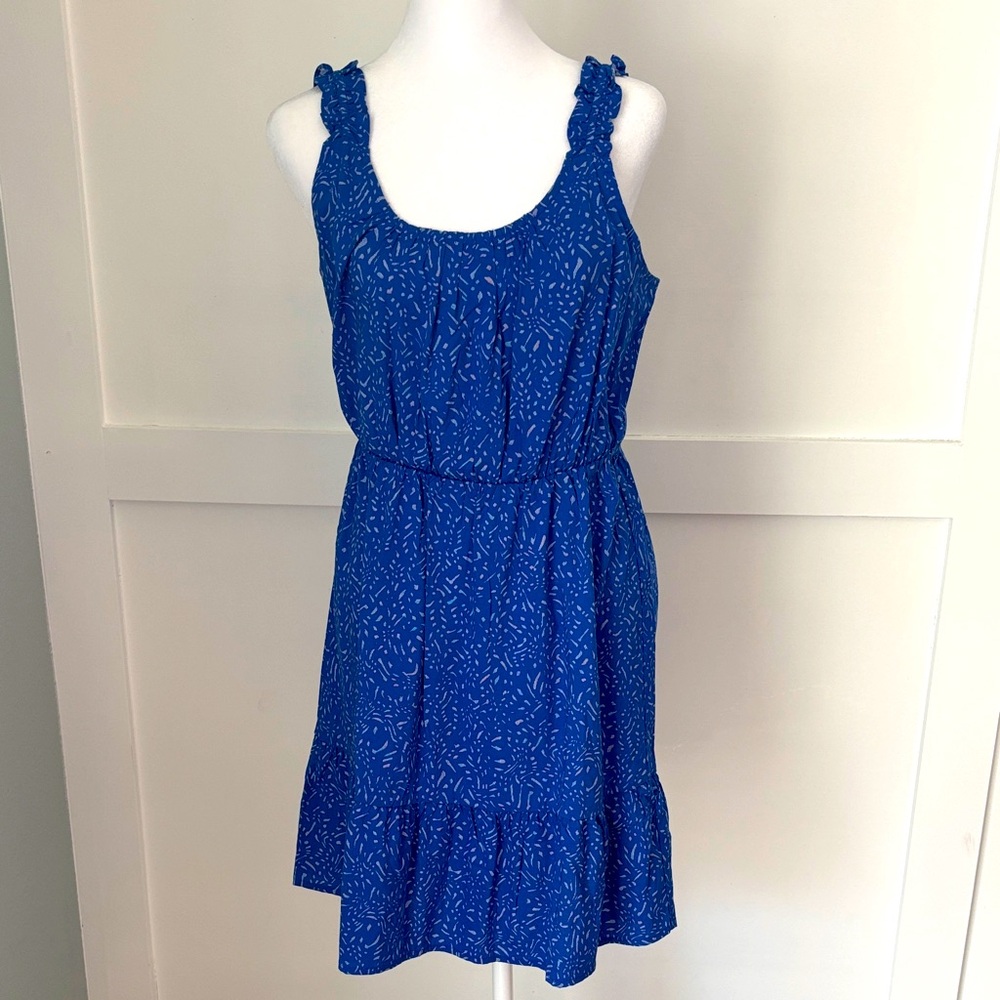 Banana Republic Blue Casual Dress size small petite in excellent condition.